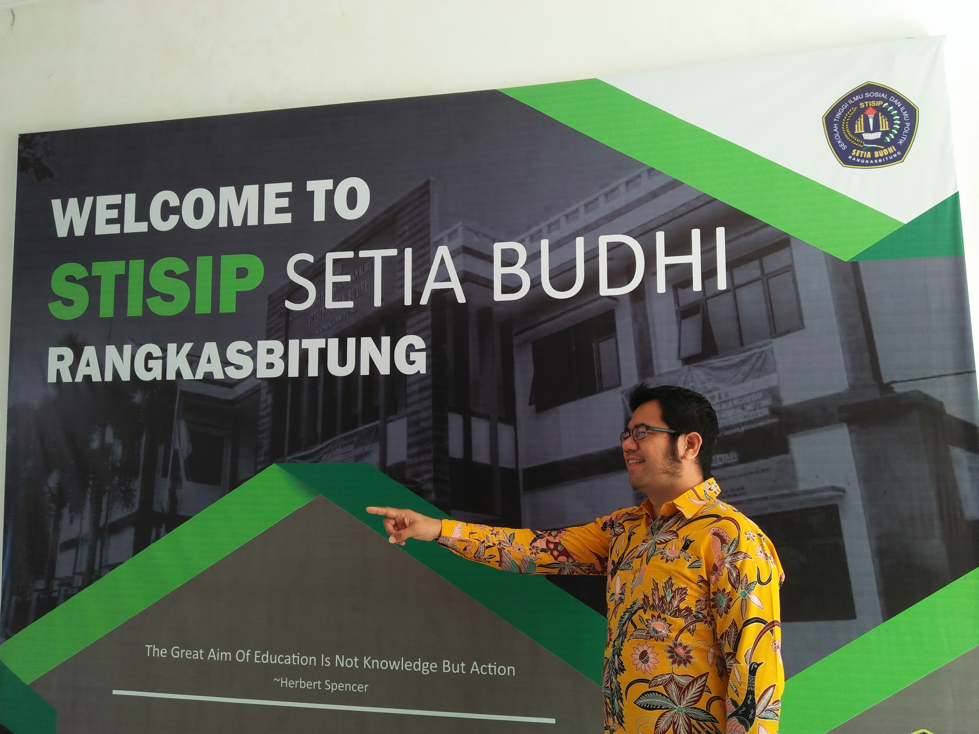 Dr.Suwaib Amiruddin, M.Si Ketua STISIP Setia Budhi Rangkasbitung